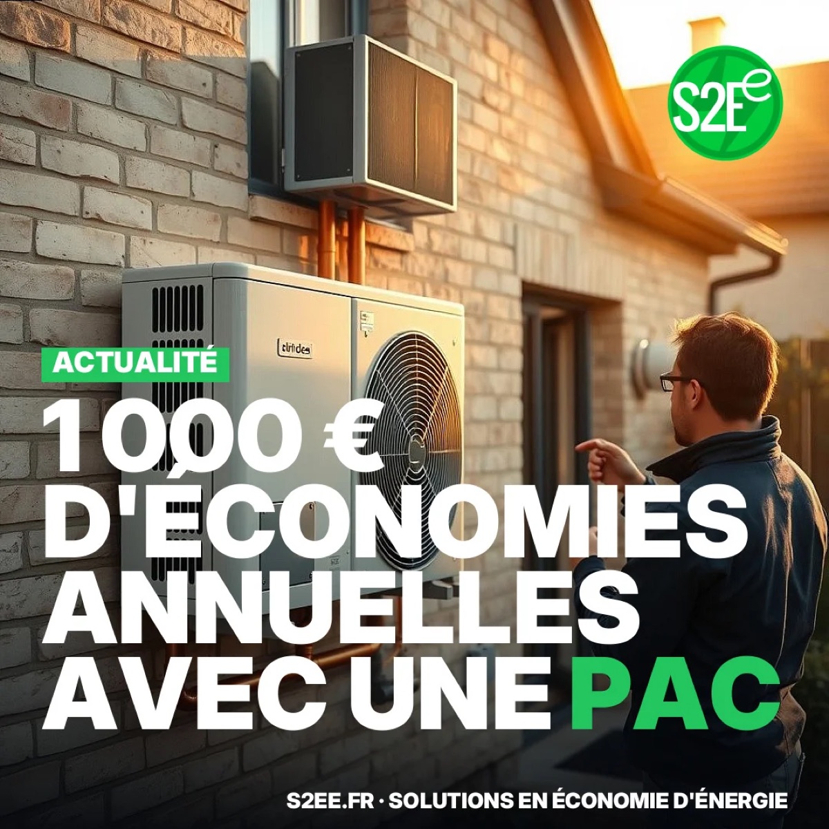 1 000 € économisés par an avec une pompe à chaleur ?