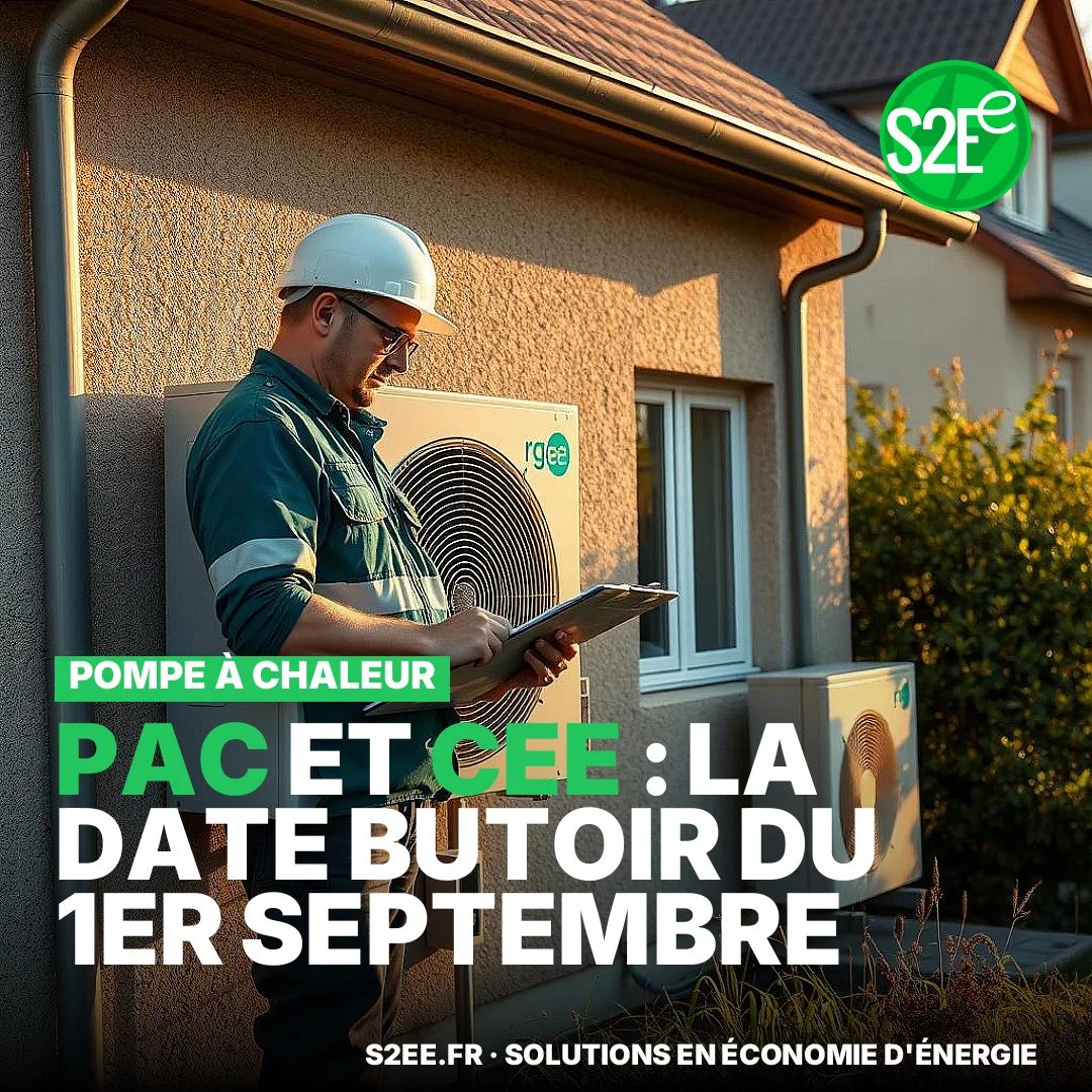 1ᵉʳ septembre : une date clé pour les installations de pompes à chaleur