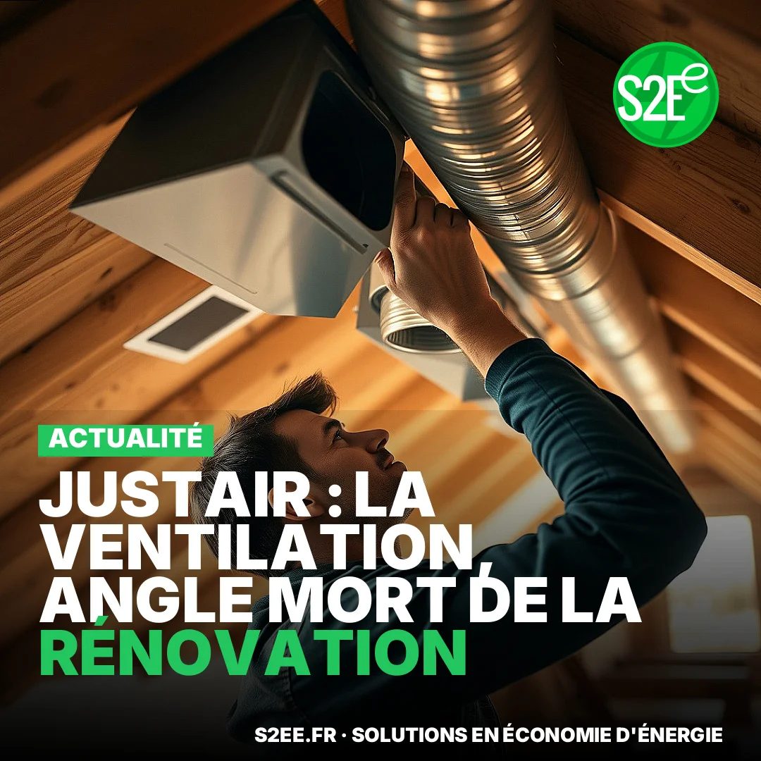25% des maisons individuelles en France n'ont aucun système de ventilation. Et parmi les 33% qui en ont un, la moitié fonctionne mal. Ce son