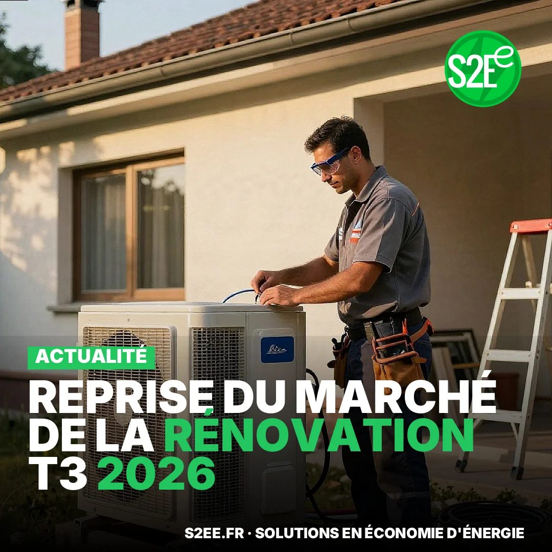 Après plusieurs trimestres compliqués, le secteur de la rénovation énergétique renoue avec la croissance : +1 % sur un an au troisième trime