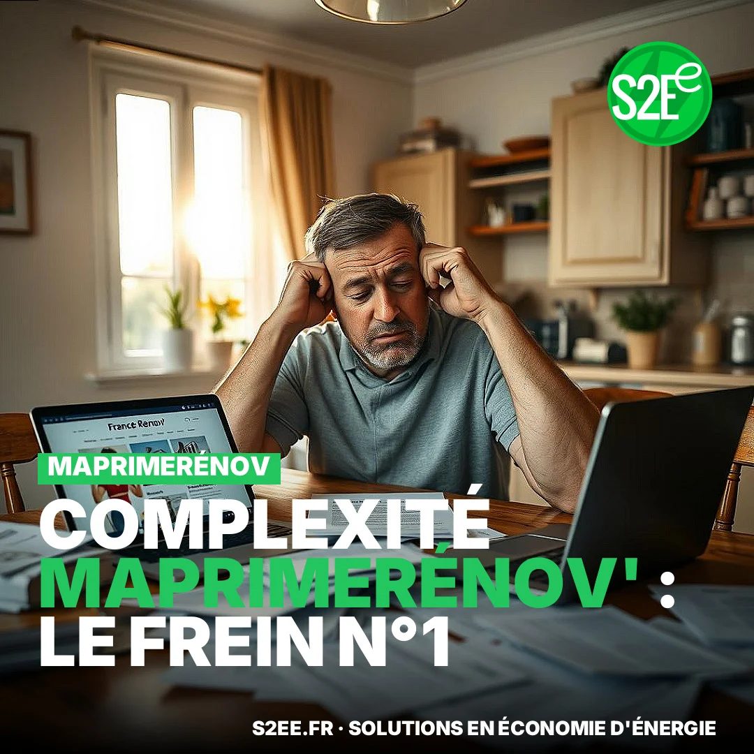 La complexité administrative = premier obstacle à MaPrimeRénov'