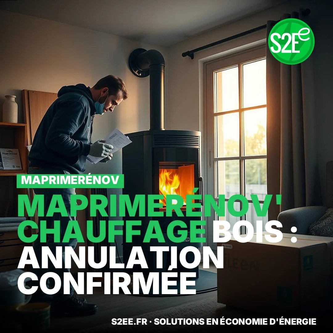 Le Conseil d'État vient d'annuler la baisse des aides MaPrimeRénov' pour le chauffage au bois.