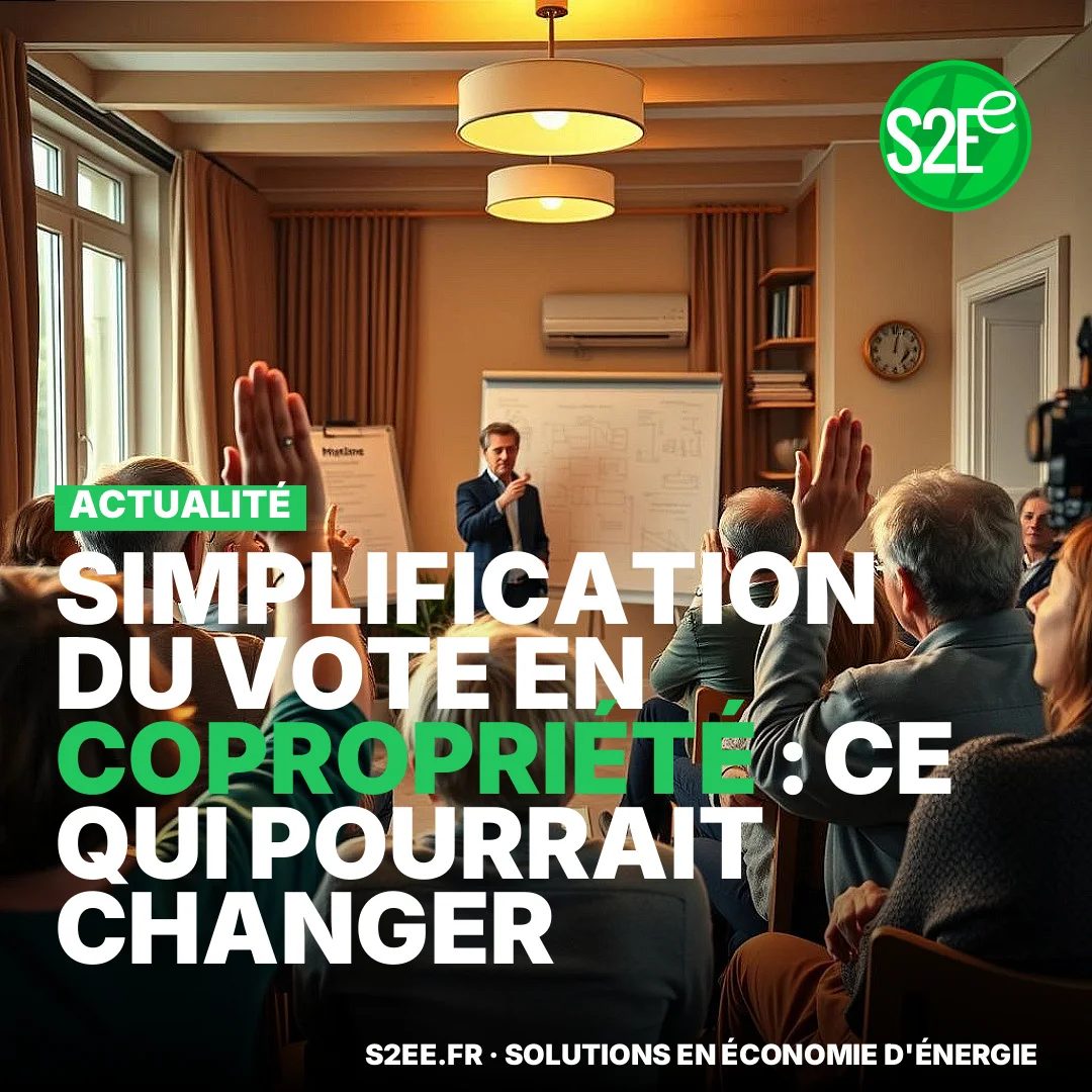 Le gouvernement envisage de simplifier le vote des travaux de rénovation énergétique en copropriété.