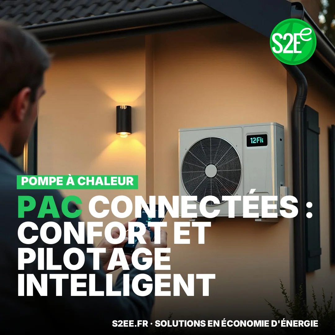 Les pompes à chaleur nouvelle génération deviennent connectées et intelligentes.