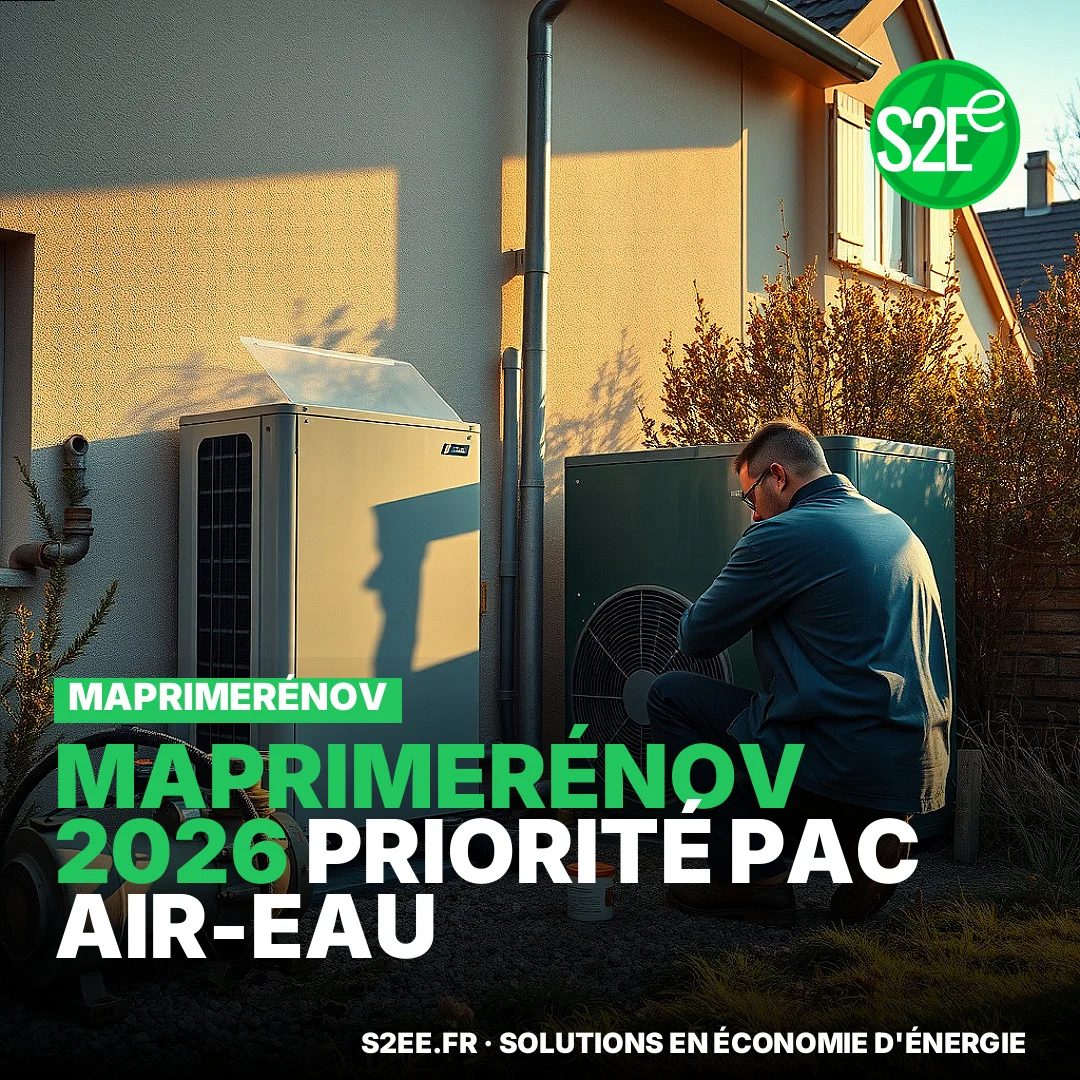 Priorité aux pompes à chaleur, recul de l'isolation : c'est le titre choisi par L'Energeek pour résumer la tendance de MaPrimeRénov' 2026. L