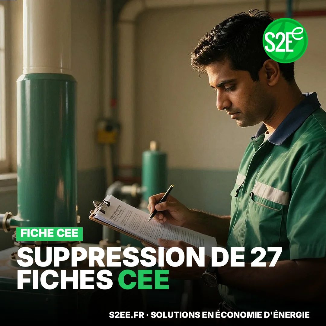 Un arrêté vient de retirer 27 fiches du catalogue des certificats d'économies d'énergie, et ça vaut le coup de s'y arrêter même si, pour nos