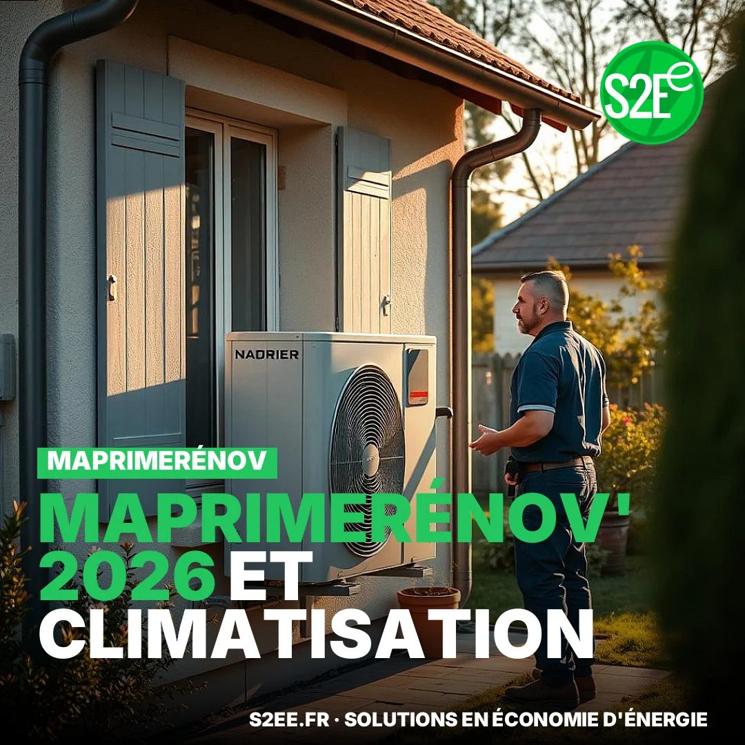 Une info qui mérite votre attention si vous envisagez d'installer une climatisation ou un système réversible chez vous.
